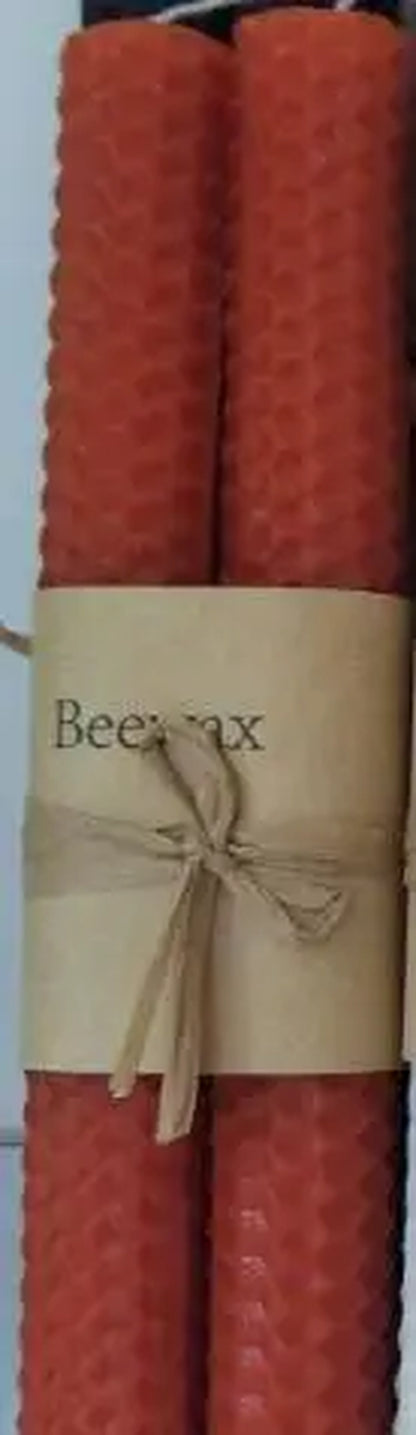 Honeycomb Candle Long Rod Candle Beeswax Cylinder Candle 2.2X20Cm